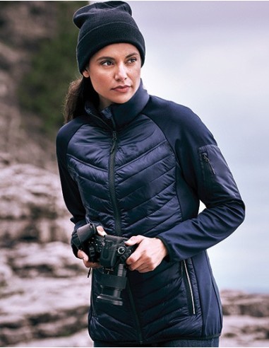 E-39332-Ladies Banff Hybrid Insulated Jacket